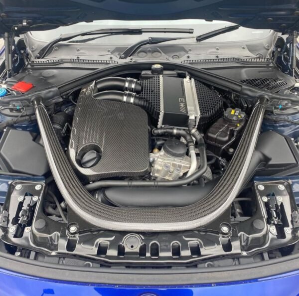 BMW F80/F82/F83/F87 M2C/M3/M4 CARBON FIBRE ENGINE COVER - Image 2