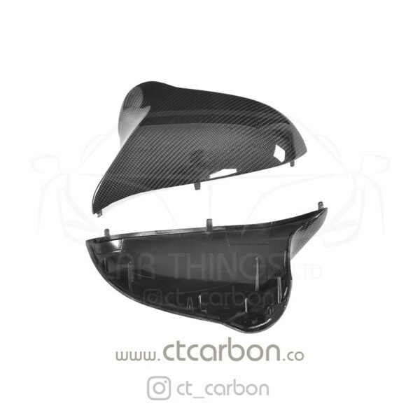 BMW F80/F82/F83/F87 M2C/M3/M4 CARBON FIBRE MIRRORS (LHD ONLY) - Image 9