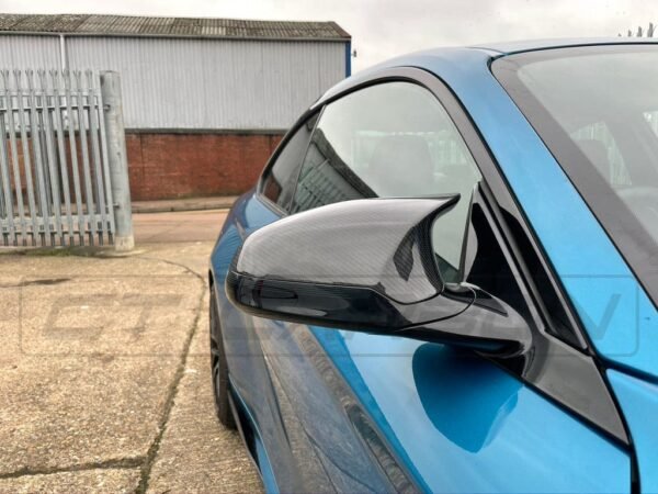 BMW F80/F82/F83/F87 M2C/M3/M4 CARBON FIBRE MIRRORS (LHD ONLY) - Image 2