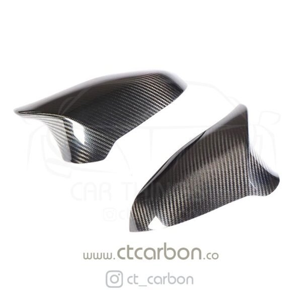 BMW F80/F82/F83/F87 M2C/M3/M4 CARBON FIBRE MIRRORS (RHD ONLY) - Image 8