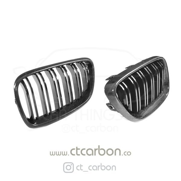 BMW M2/2 SERIES F87/F22 CARBON FIBRE GRILLES - Image 8