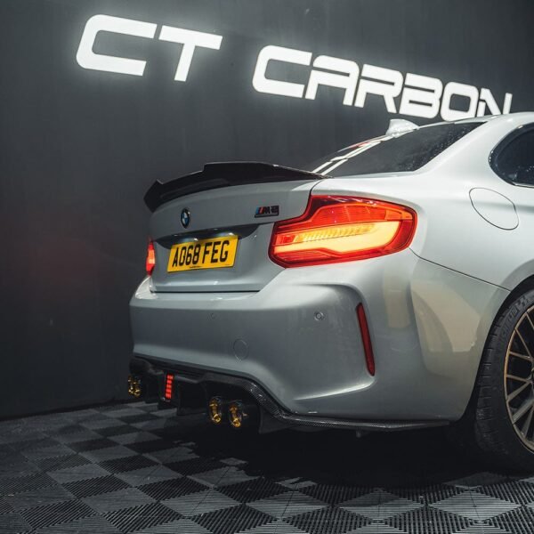 BMW M2/M2C F87 AGGRESSIVE CARBON FIBRE DIFFUSER - Image 10