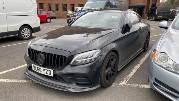 MERCEDES C43 & C CLASS W205 FACELIFT CARBON FIBRE SPLITTER - CT STYLE - Image 2