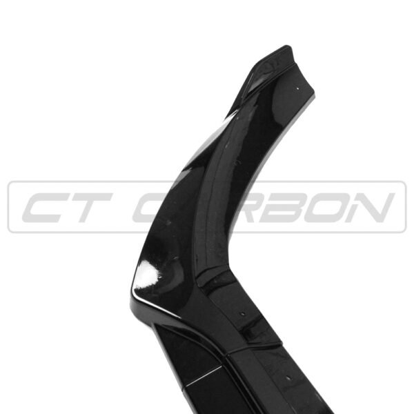 MERCEDES CLA-CLASS AMG-LINE C117 2016-2019 GLOSS BLACK SPLITTER - Image 2