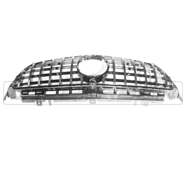 MERCEDES W213 & C238 2017-2020 E-CLASS GLOSS BLACK PANAMERICA GRILLE - Image 3