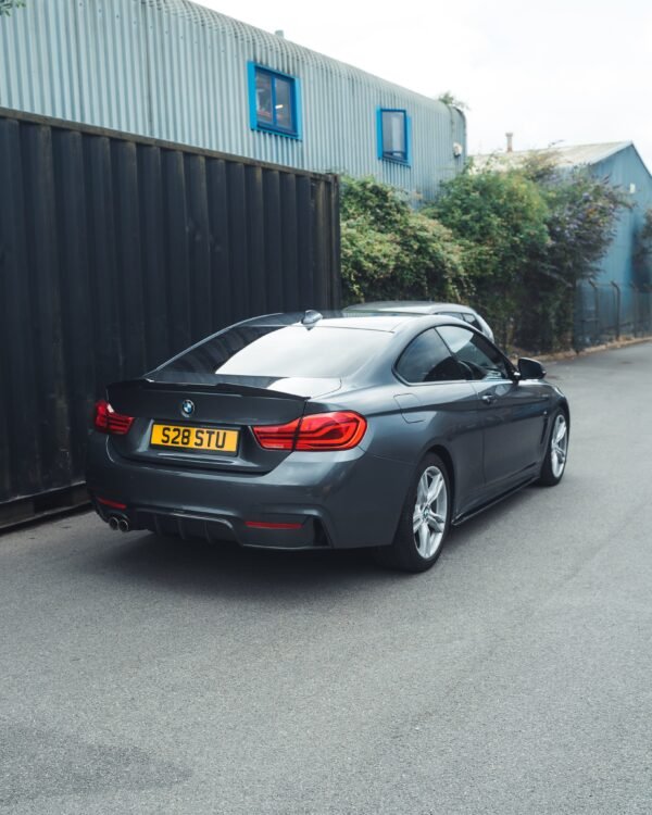 BMW F32 4 SERIES CARBON FIBRE SPOILER - V STYLE - Image 4