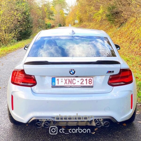 BMW M2 / M2C F87 & F22 2 SERIES CARBON FIBRE SPOILER - CS STYLE - Image 5
