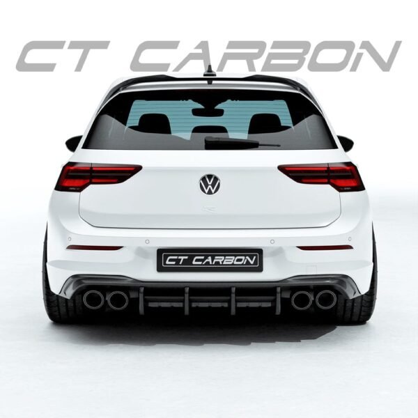 VW GOLF MK8 R CARBON FIBRE DIFFUSER - CT DESIGN - Image 4