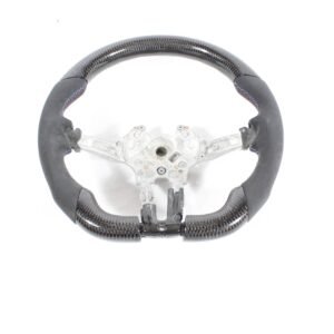 BMW FXX CARBON FIBRE / ALCANTARA FLAT BOTTOM STEERING WHEEL