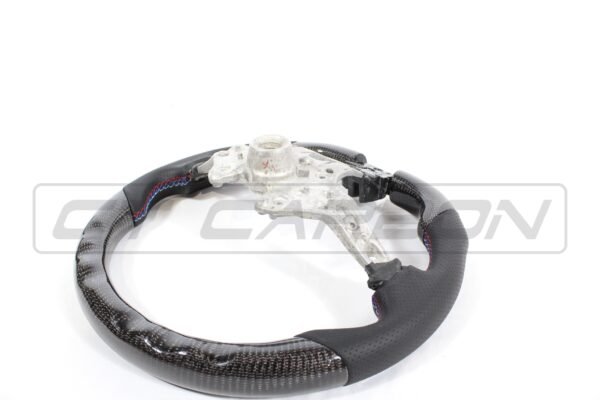 BMW FXX CARBON FIBRE / LEATHER FLAT BOTTOM STEERING WHEEL - Image 17