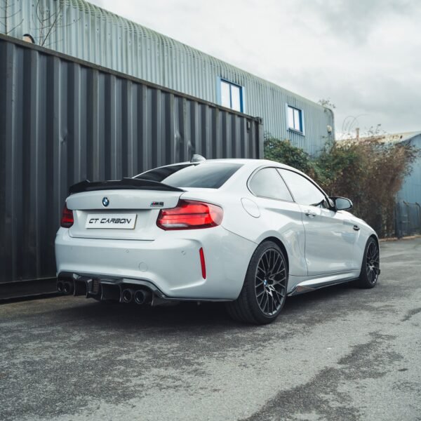 BMW M2/M2C F87 AGGRESSIVE CARBON FIBRE DIFFUSER - Image 3