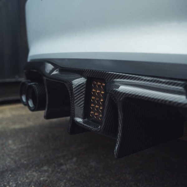 BMW M2/M2C F87 AGGRESSIVE CARBON FIBRE DIFFUSER - Image 6