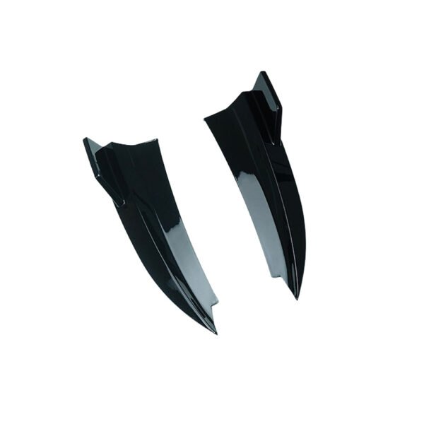 MERCEDES C43 & C CLASS SALOON W205 2014-2021 GLOSS BLACK REAR BUMPER CORNERS