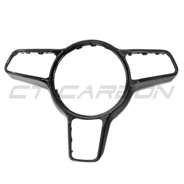 PORSCHE 911/CAYMAN/BOXSTER/CAYENNE/MACAN 2013+ STEERING WHEEL TRIM - Image 4